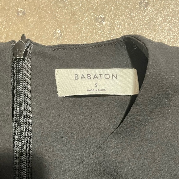 Aritzia Babaton Tadema Blouse Black Small - Picture 5 of 8